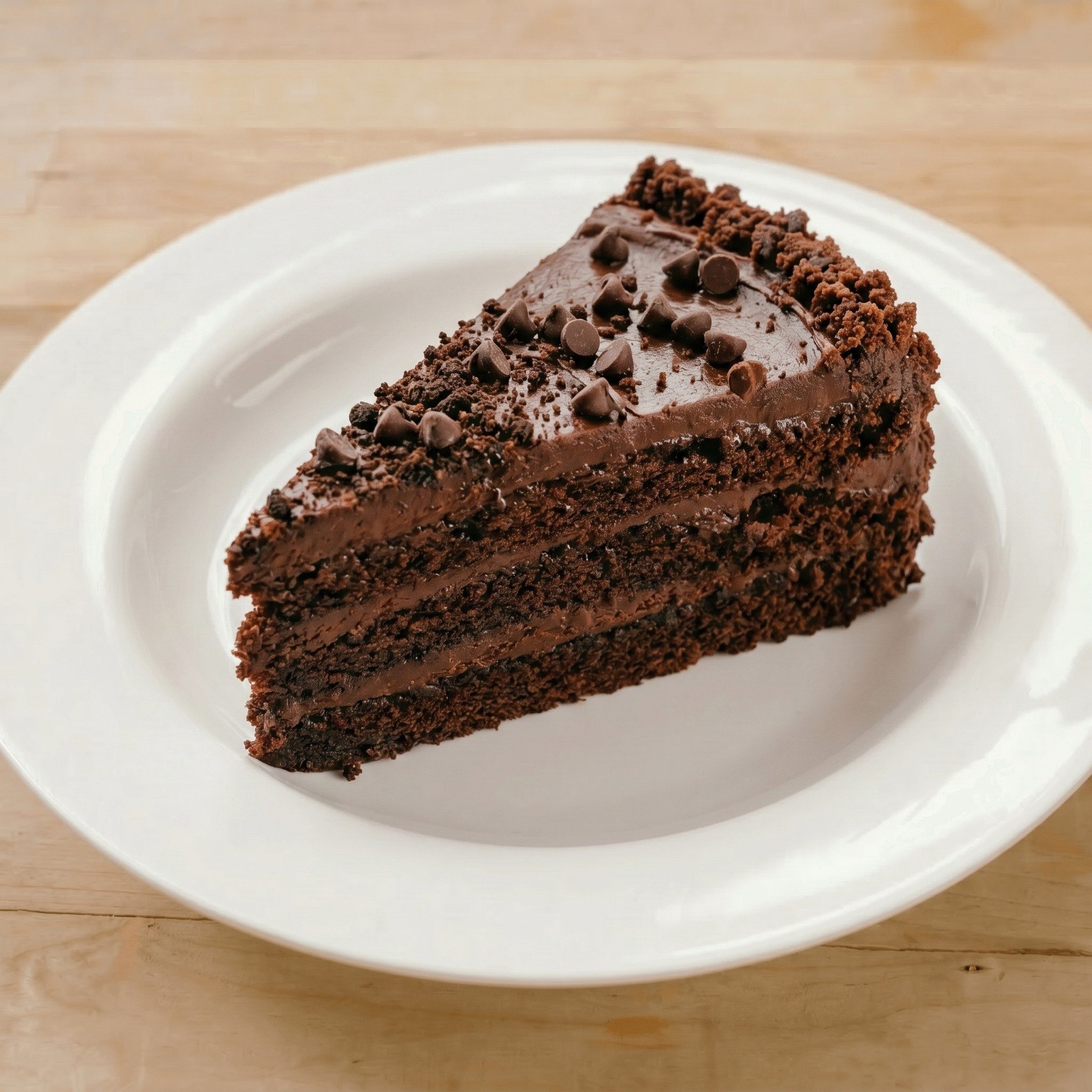 Chocolate Fudge Cake.
