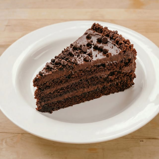 Chocolate Fudge Cake.