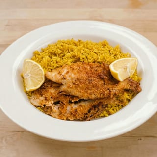 Grilled Fish and Wing Combo